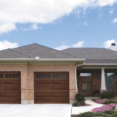 two car garage doors craftsmen style by clopay