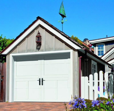 one car carriage house garage door by amarr