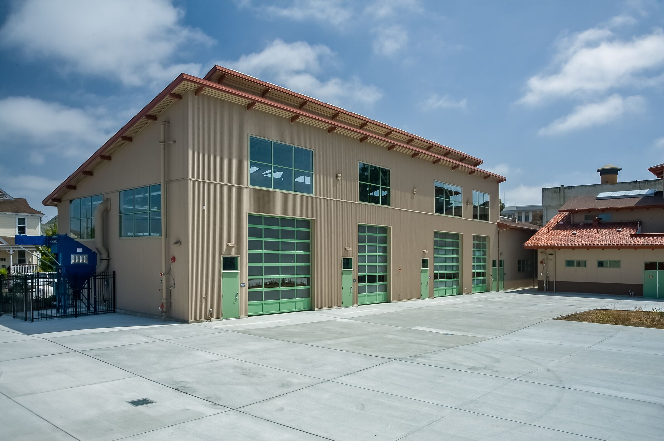 light commercial garage door install by chi ohd