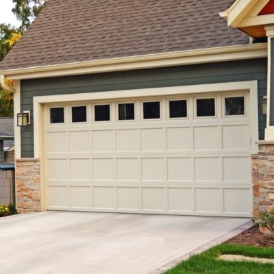 steel recessed panel garage door by chi ohd