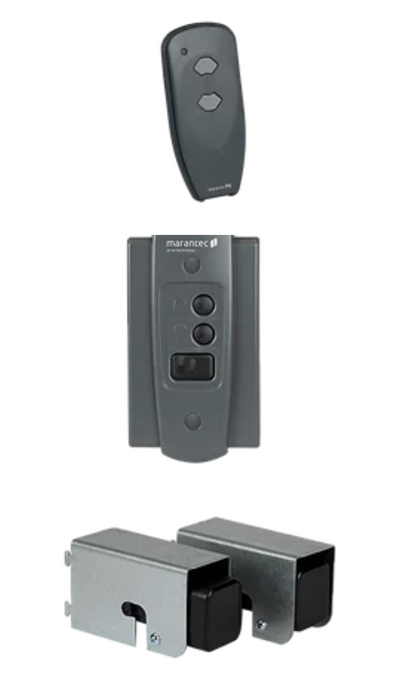 Photo of accessories for marantec garage door synergy 270 model.