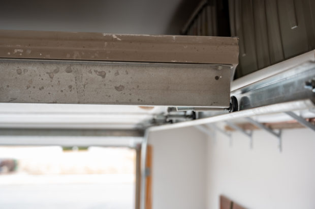 garage door track