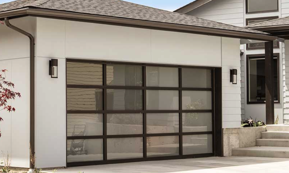 Modern garage doors from Wayne Dalton.