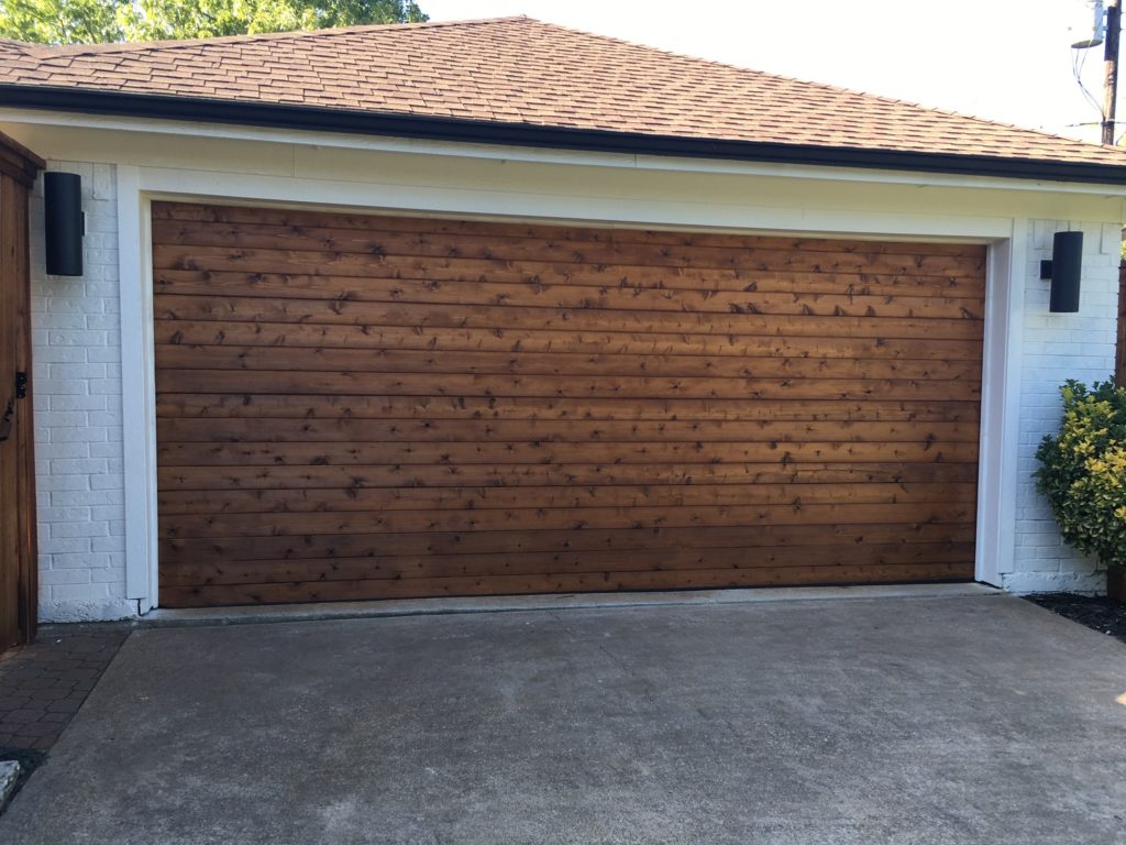 Horizontal Plank Garage Door Costs, Materials, and Design Ideas