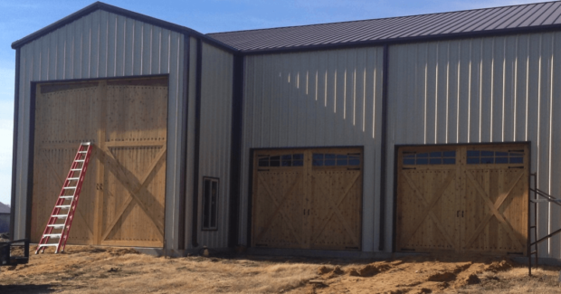 matching rv and shop wood garage doors_c