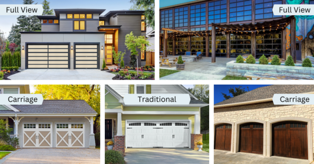 types of garage doors