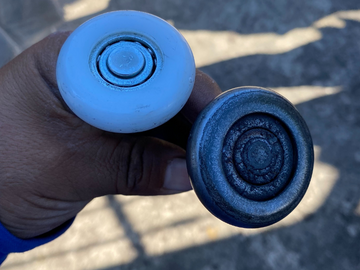 nylon vs steel rollers