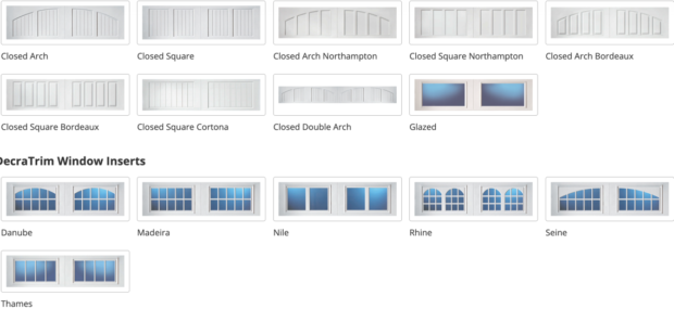 amarr classica window insert options0