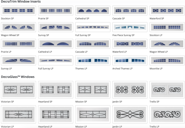 amarr heritage window insert options0