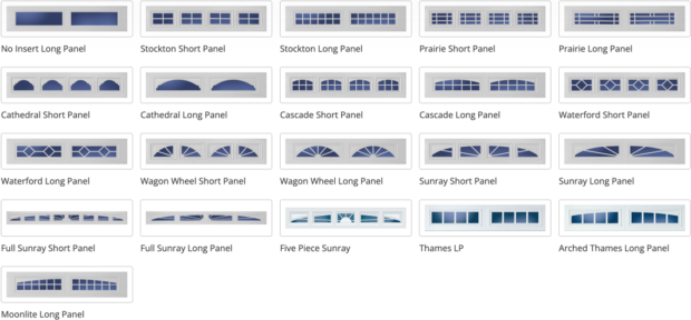 amarr lincoln window insert options0