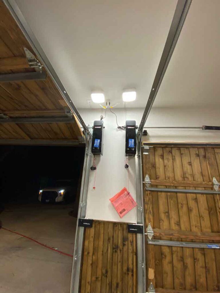 Convert Wall to Side Mount Garage Door Opener