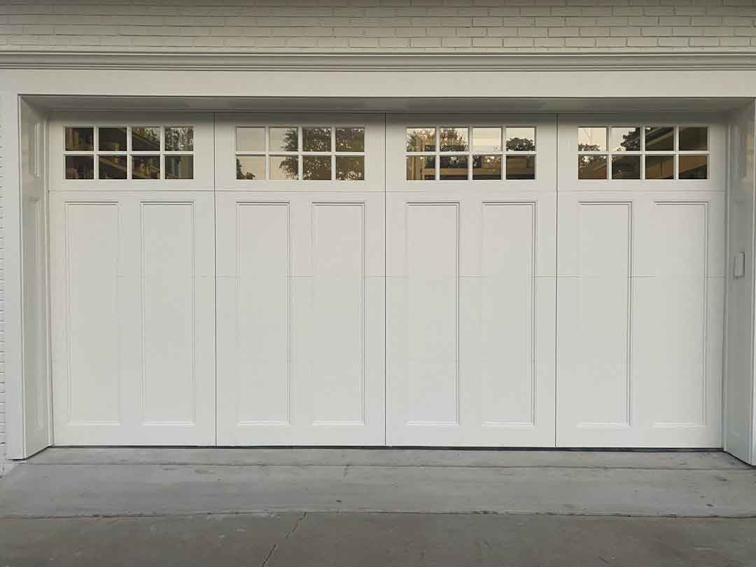 painted-wood-garage-door
