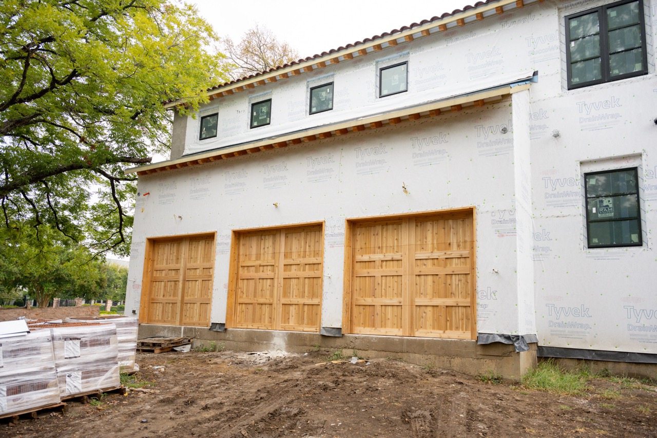 9x8 custom cedar garage doors