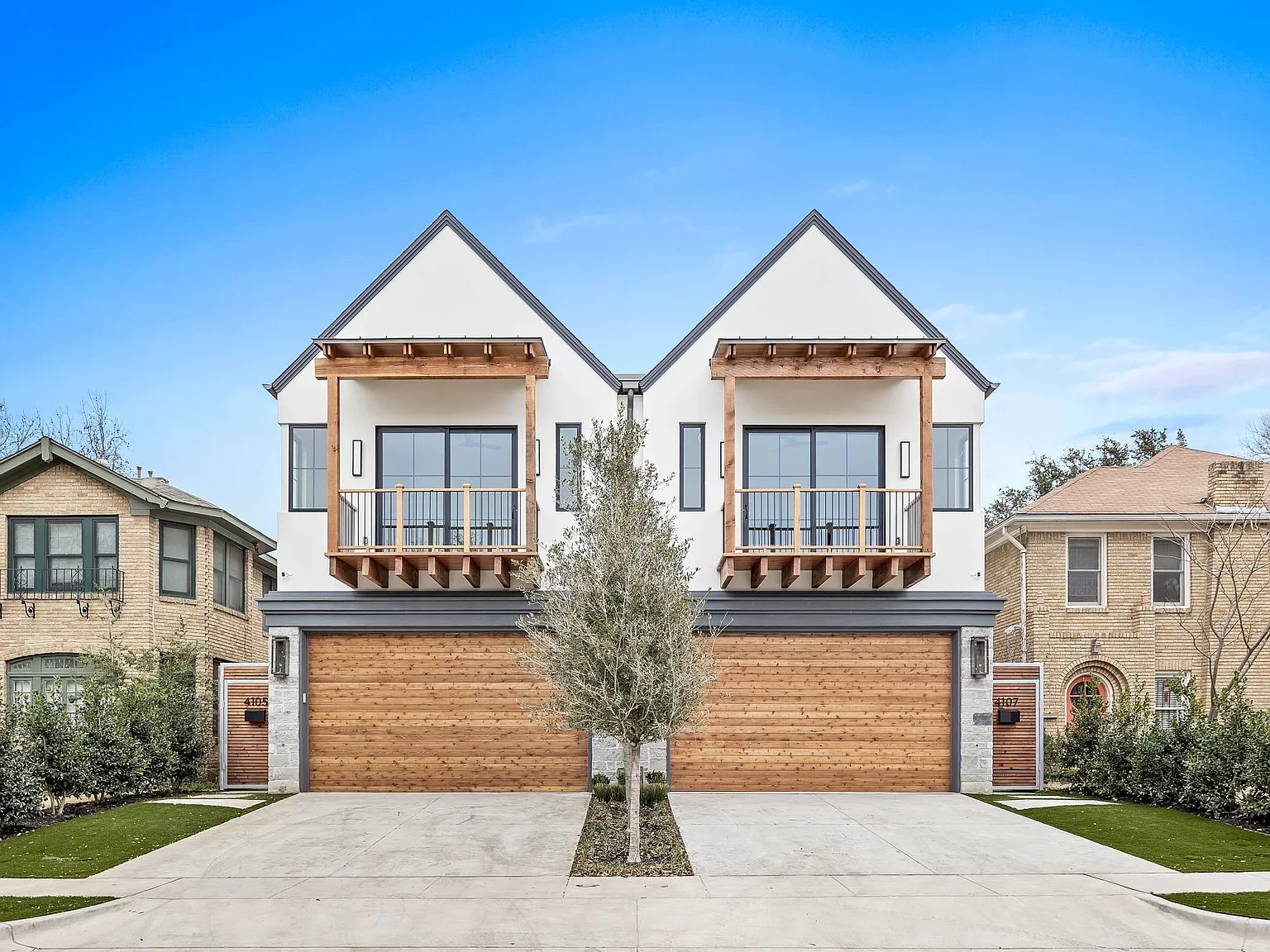 horizontal plank cedar garage doors