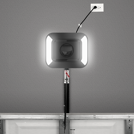 liftmaster 6580 garage door opener installed