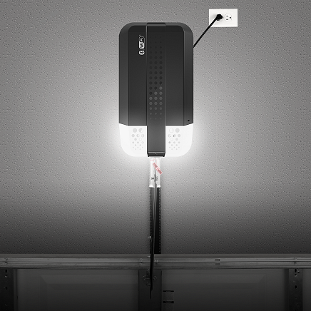 liftmaster basic garage door opener lighting